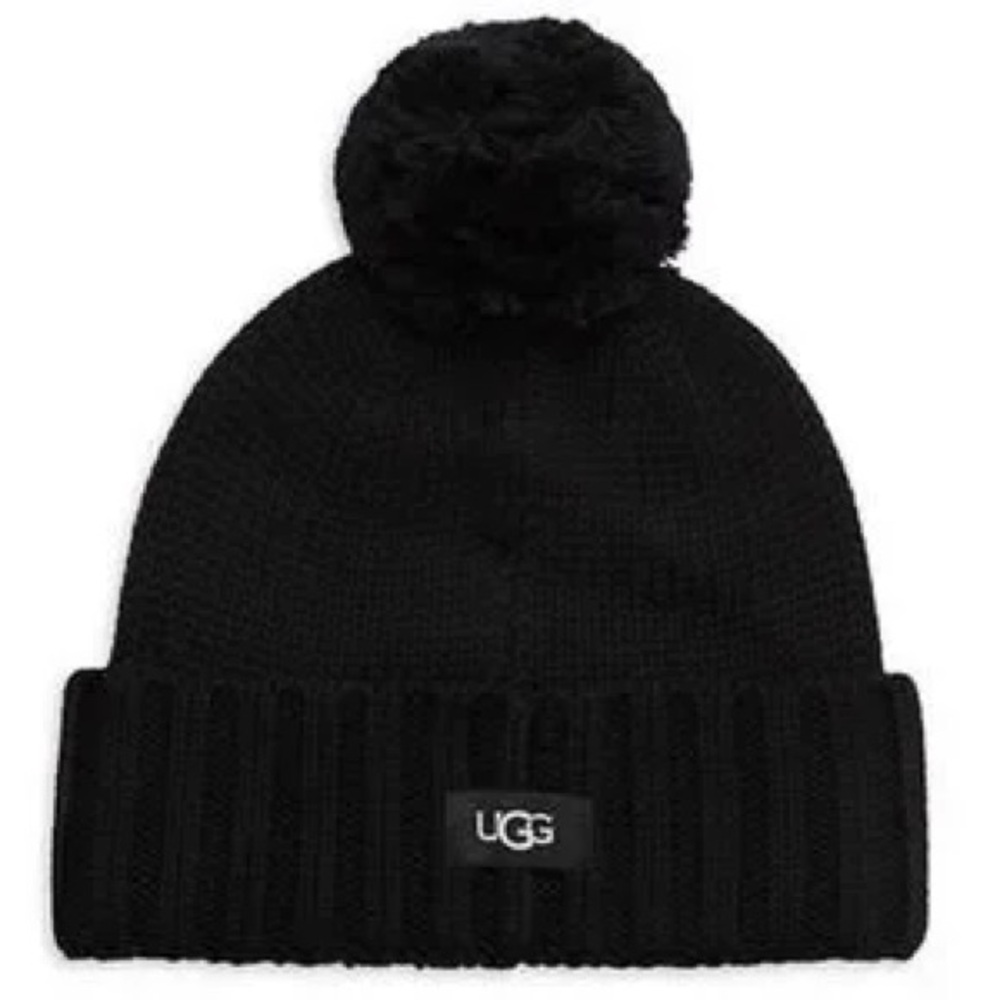 UGG Chunky Knit Wool Blend Beanie
